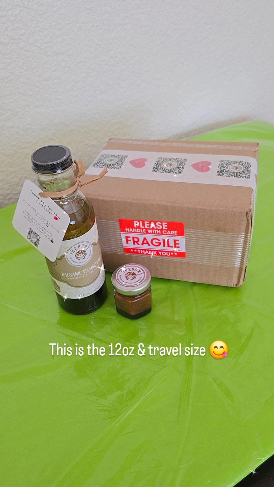 12oz & Travel size shipping box